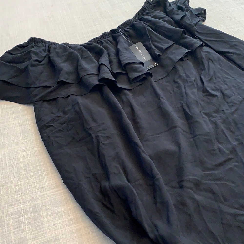 NWT Asymmetrical one shoulder top